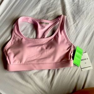 Light purple sports bra from forever 21
